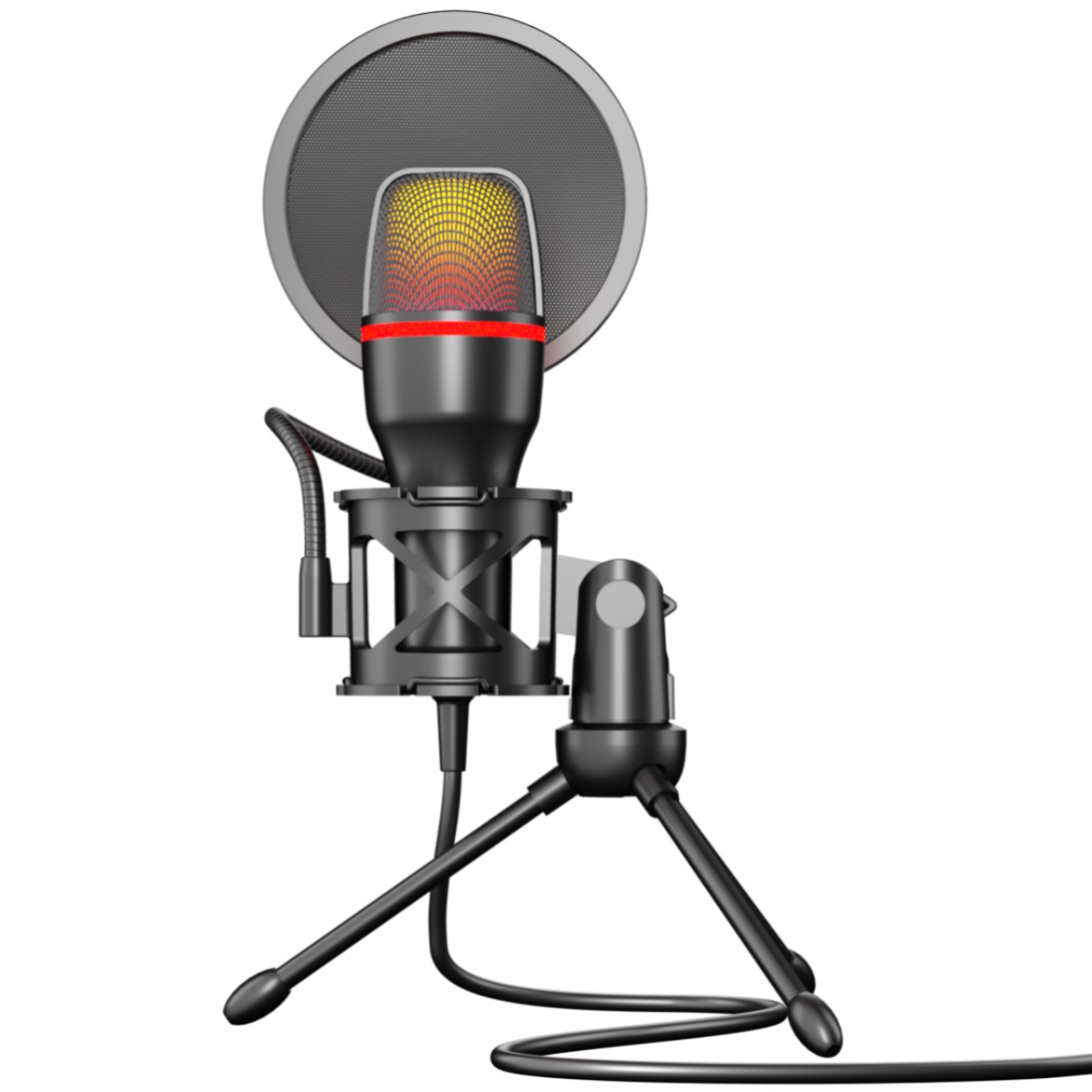 Pc Gaming Kit - Professional Condenser Microphone For Computer PC