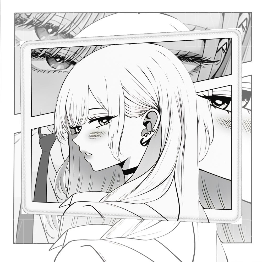 Fps Gaming Mouse - 25x25 HYBXAXC Anime Large Mouse Pad