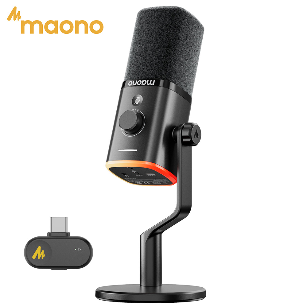 MAONO PD100W Wireless USB Dyna - Pc Gaming Kit ulasan dan harga