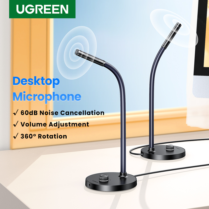UGREEN USB Microphone Desktop  - Pc Gaming Youtubers ulasan dan harga