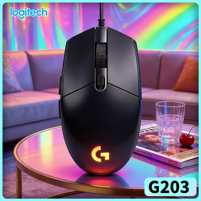 Logitech G203 LIGHTSYNC Gaming - Pc Gaming Logitech ulasan dan harga