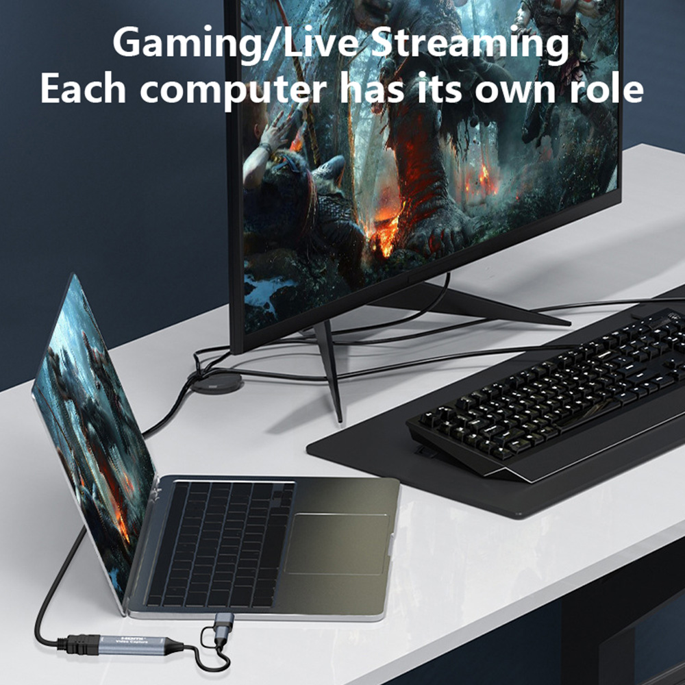 4K 2 in 1 USB 2.0 Video Captur - Pc Gaming Game ulasan dan harga
