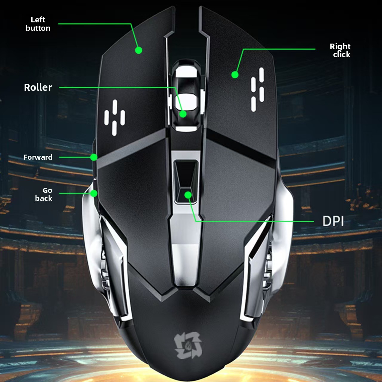 Rechargeable Wireless Gaming M - Wireless Gaming Mouse ulasan dan harga