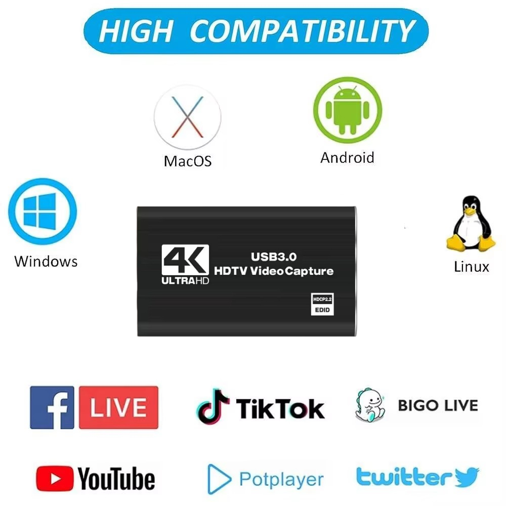 Roreta 4K USB 3.0 Video Captur - Pc Gaming Game ulasan dan harga