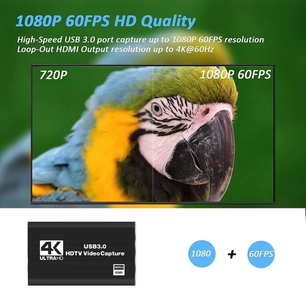 Roreta 4K USB 3.0 Video Captur - Pc Gaming Game ulasan dan harga