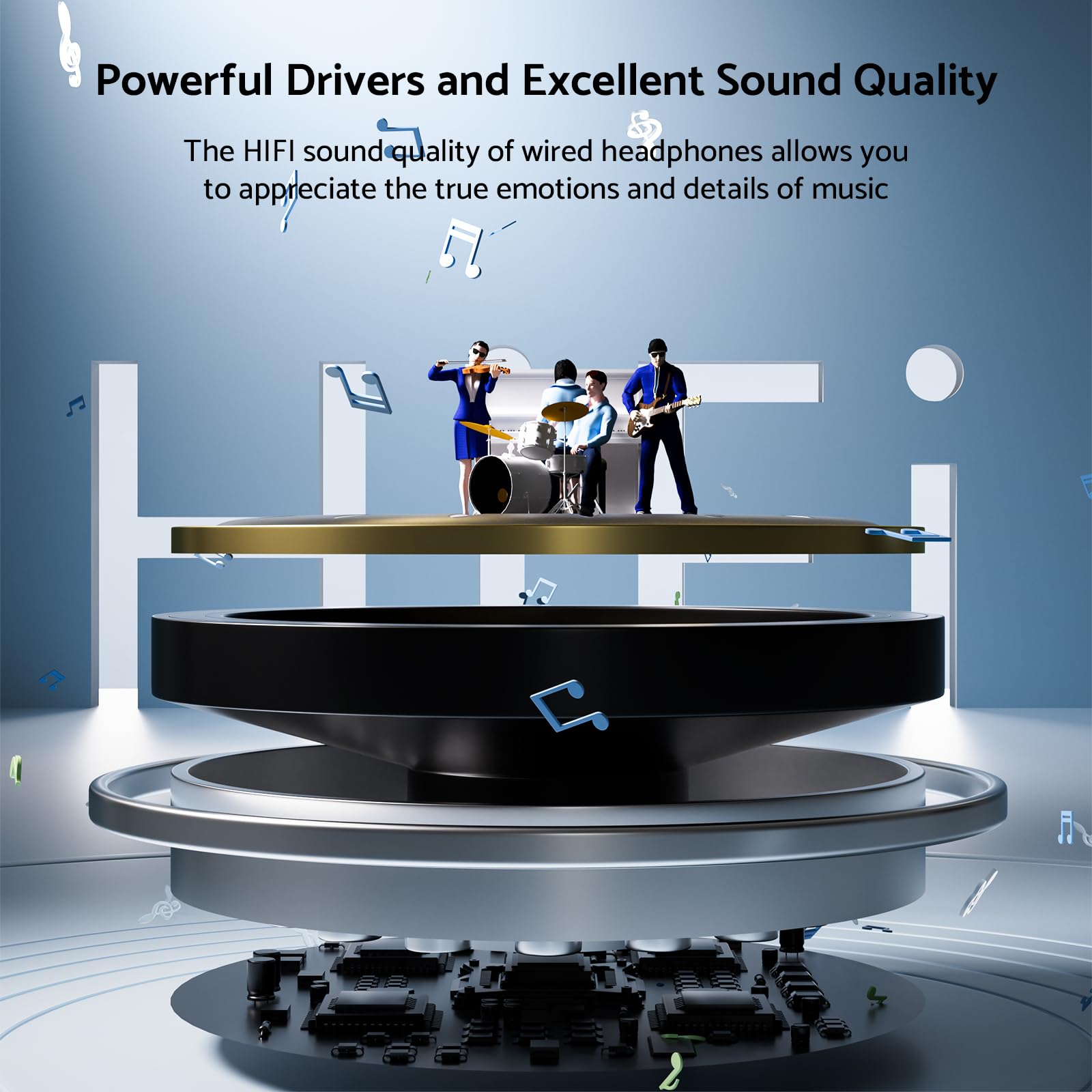 HiFi Surround Headphones Bass  - Pc Gaming Xiaomi ulasan dan harga