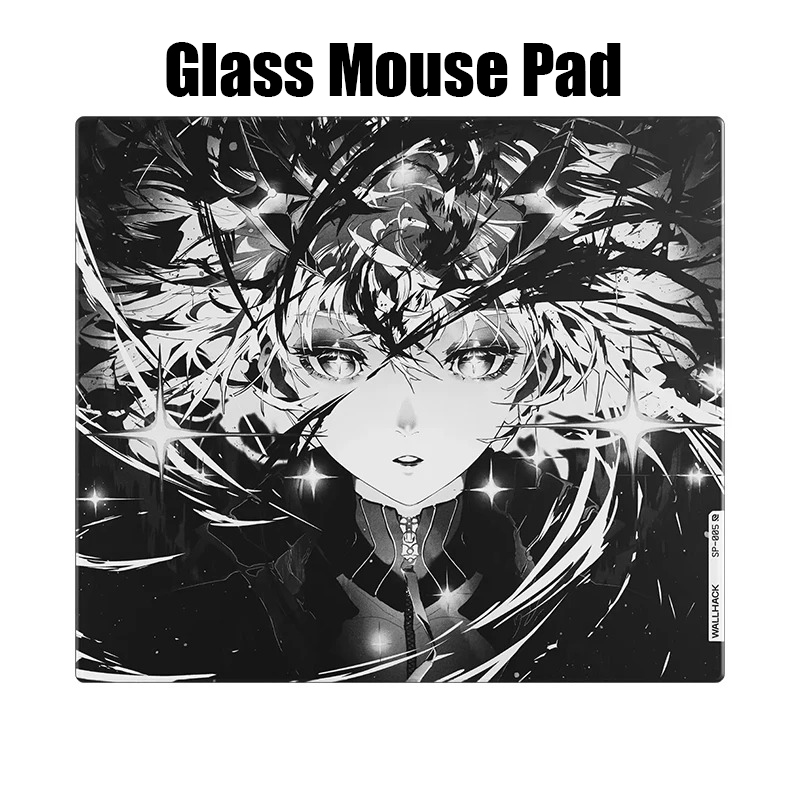 Anime CGlass Mousepad Sora Gam - Fps Gaming Mouse ulasan dan harga