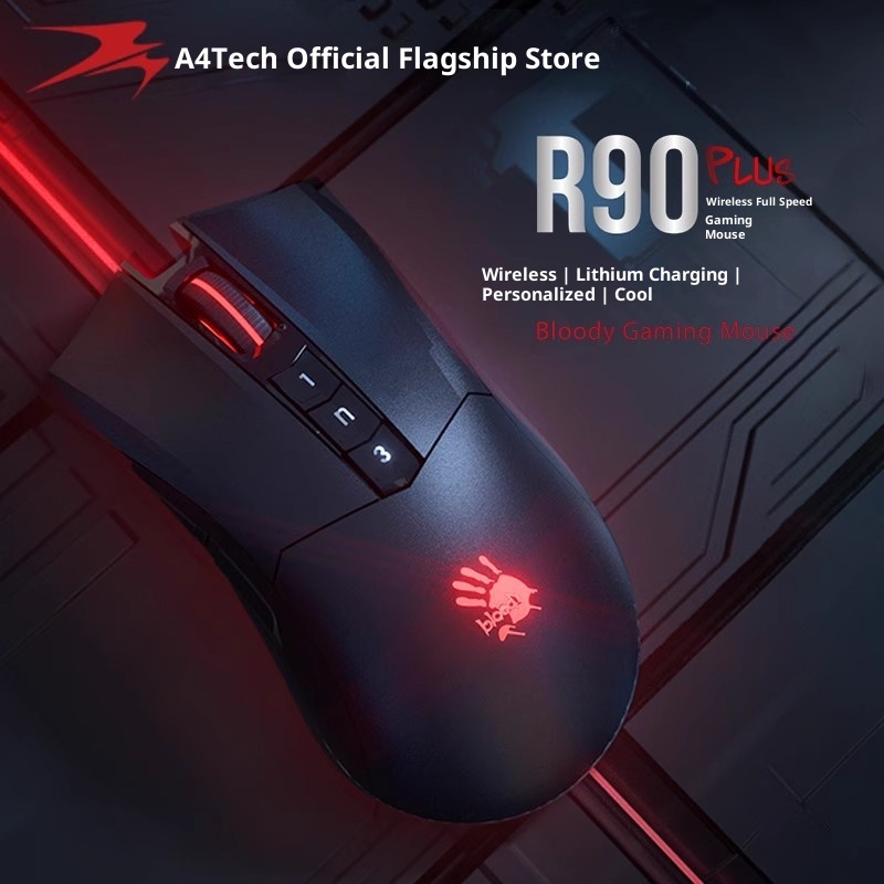 Bloody R90 PLUS Wireless Mouse - Fps Gaming Mouse ulasan dan harga