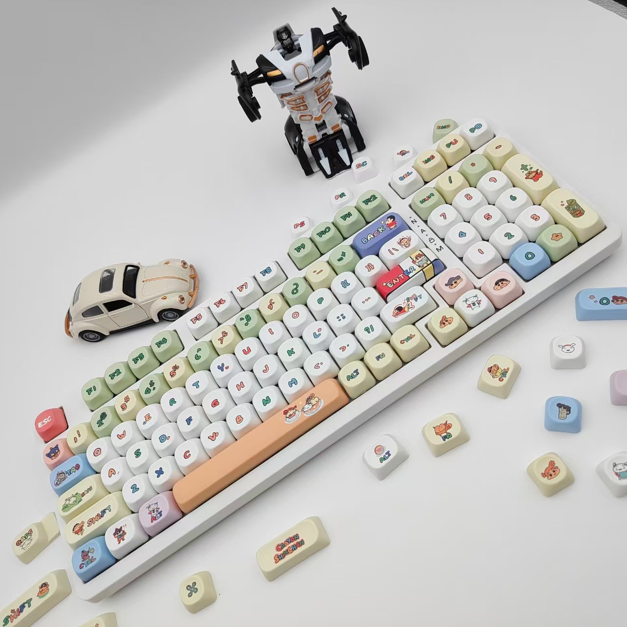 Crayon Shin-chan MOA Keycap Cu - Mechanical Keyboard ulasan dan harga