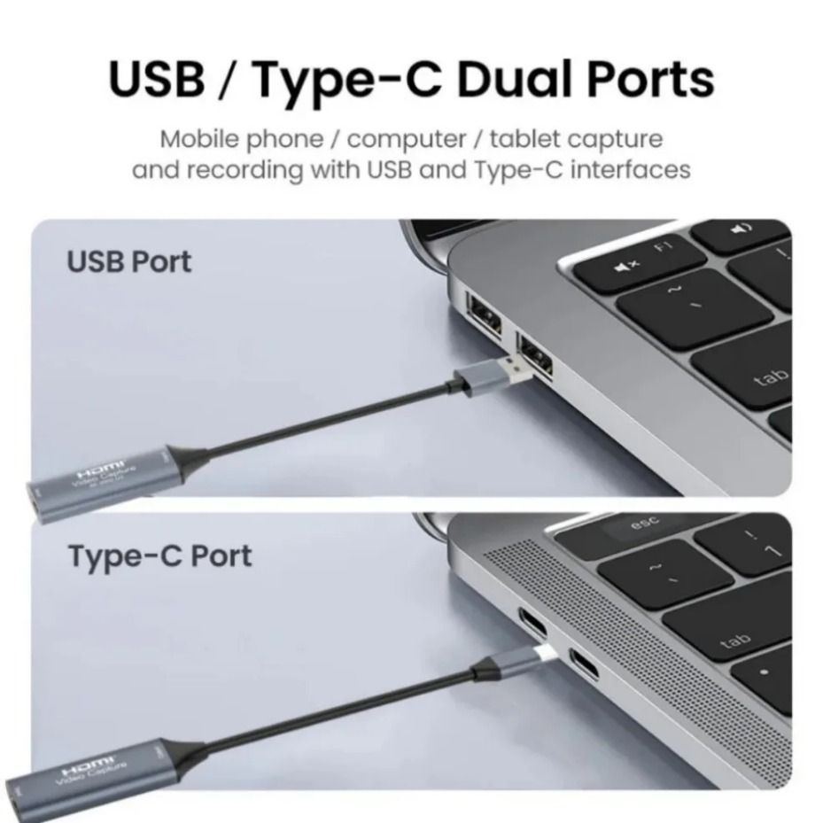USB-C 2.0/3.0 HDMI Video Captu - Pc Gaming Game ulasan dan harga