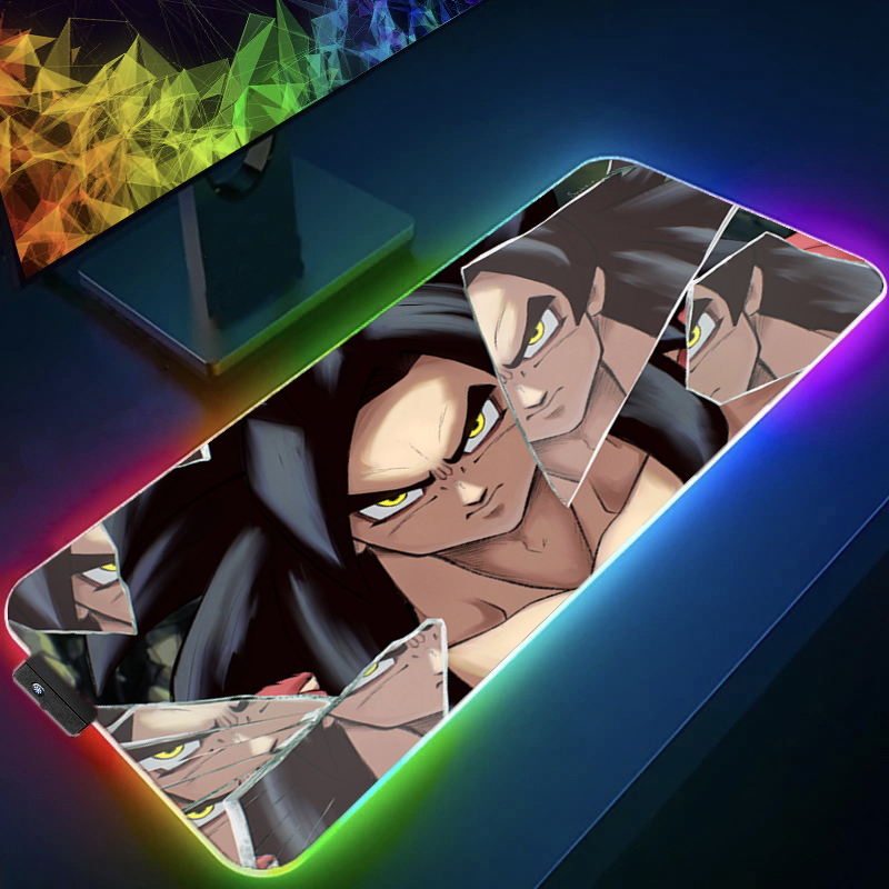 LED Mouse pad Dragon Ball Comp - Pc Gaming Game ulasan dan harga
