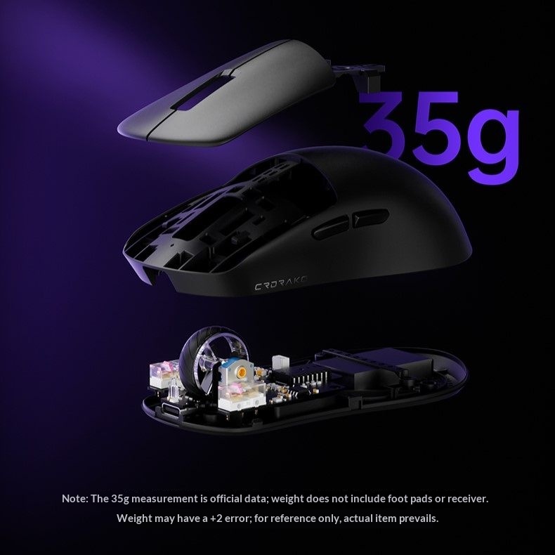 CRDRAKO KO-ONE 8K Wireless Gam - Fps Gaming Mouse ulasan dan harga