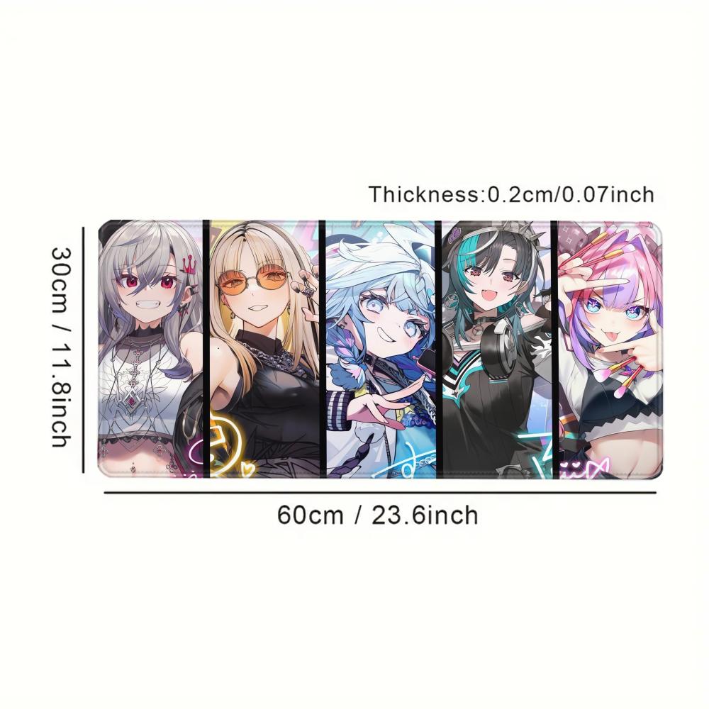 VSPO Rubber Mouse Pad VTuber V - Pc Gaming Youtubers ulasan dan harga