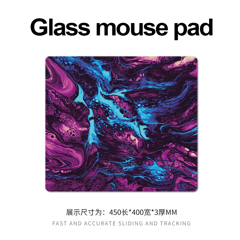 Artistic Line Art Glass Mouse  - Fps Gaming Mouse ulasan dan harga