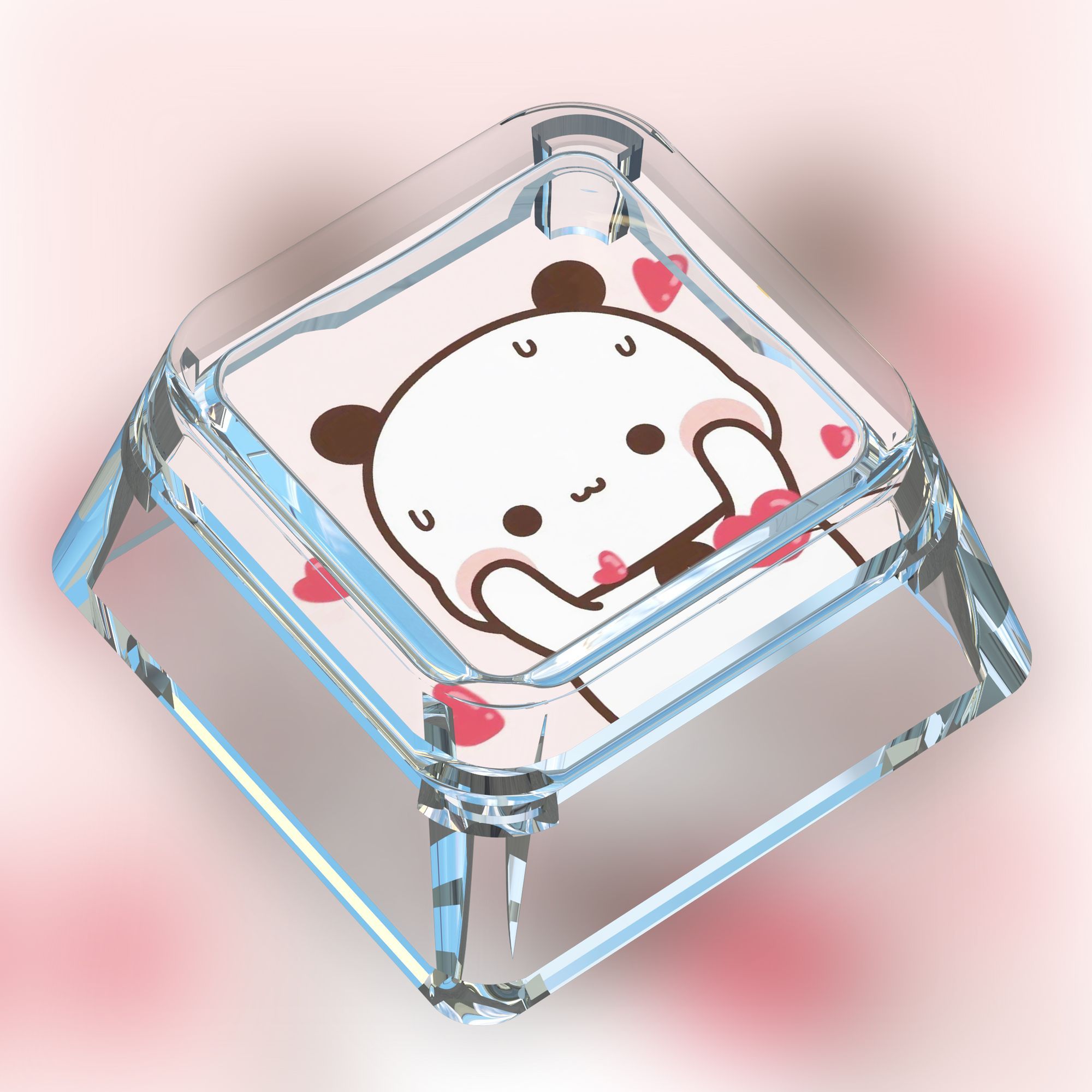 Cute Bubu Dudu Keycaps ABS Cus - Mechanical Keyboard ulasan dan harga